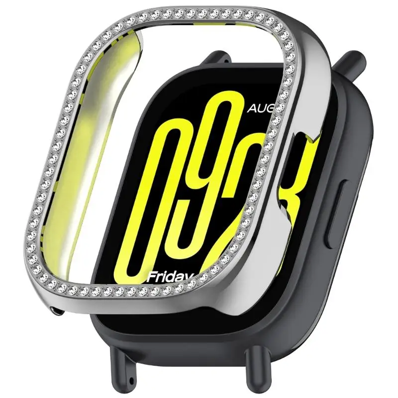 

652F умные часы с кристаллической рамкой, полуоболочка, устойчивый к царапинам корпус, противоударный чехол для часов 5 Active