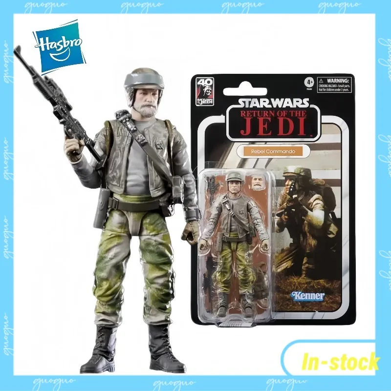 【en-stock】figuras-originales-de-hasbro-star-wars-the-black-series-returnof-thejedi-rebel-commando-coleccion-de-figuras-de-accion