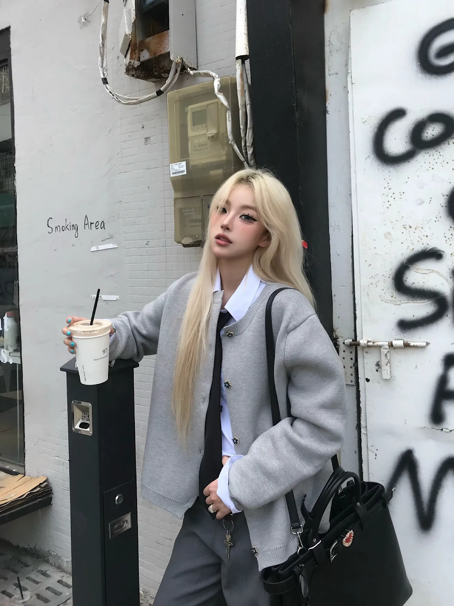 

Американский винтажный простой вязаный кардиган для мужчин, элегантный повседневный свитер-пальто для пар, свободный крой, длинный рукав