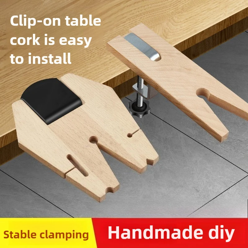 Clamp Type Wooden Clamp, Fixed Clamp, No Drilling, Movable Jewelry Processing Table, Clamp Jewelry Tool