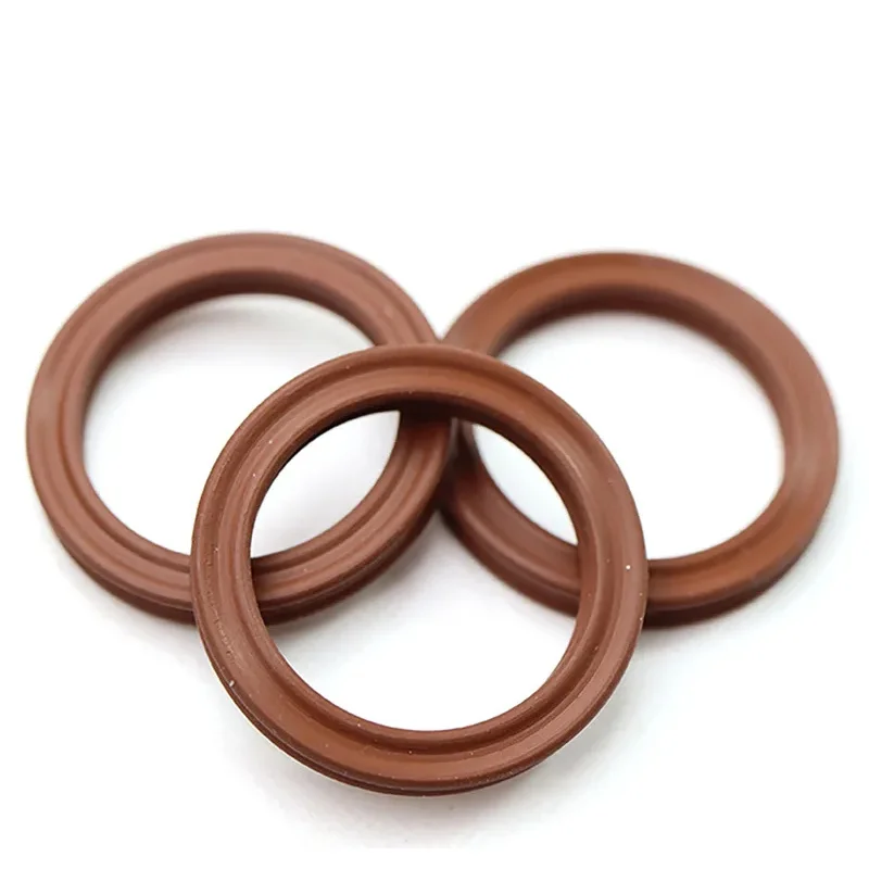 CS 3.53mm Brown FKM X-ring seals inner Dia 4.34-456.06mm four lip seal ring gaskets oil resistant and waterproof wire Dia 3.53mm