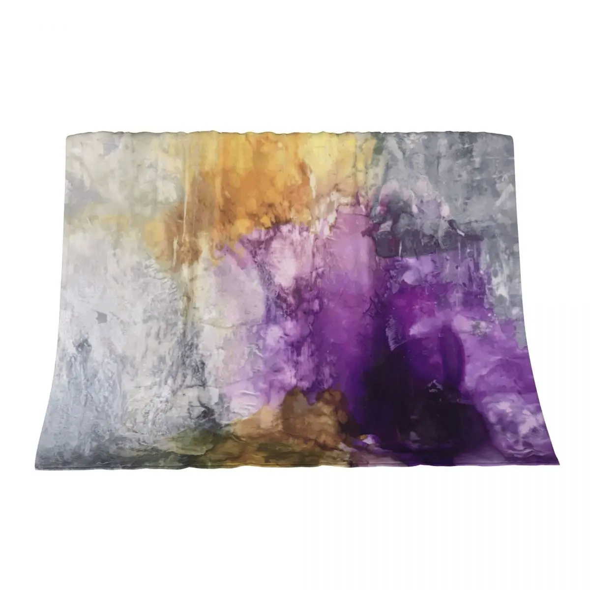 

purple and yellow Throw Blanket Blankets For Bed Luxury Weighted For Baby Blankets