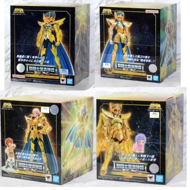 In Stock Genuine Bandai Saint Seiya Saint Cloth Myth Ex2.0 Cancer Death Mask Anime Figures Model Toys Collect Rebirth Edition