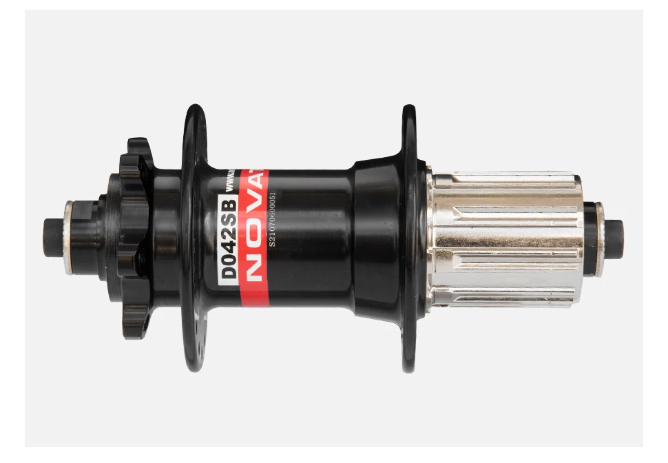 Novatec Fahrradnabe D041SB D042SB Stahl FreeHub MTB Fahrradnabe Scheibenbremskasten Radnabe, 32-Loch-kompatibel 8/9/10/11 Geschwindigkeit – Detail 7
