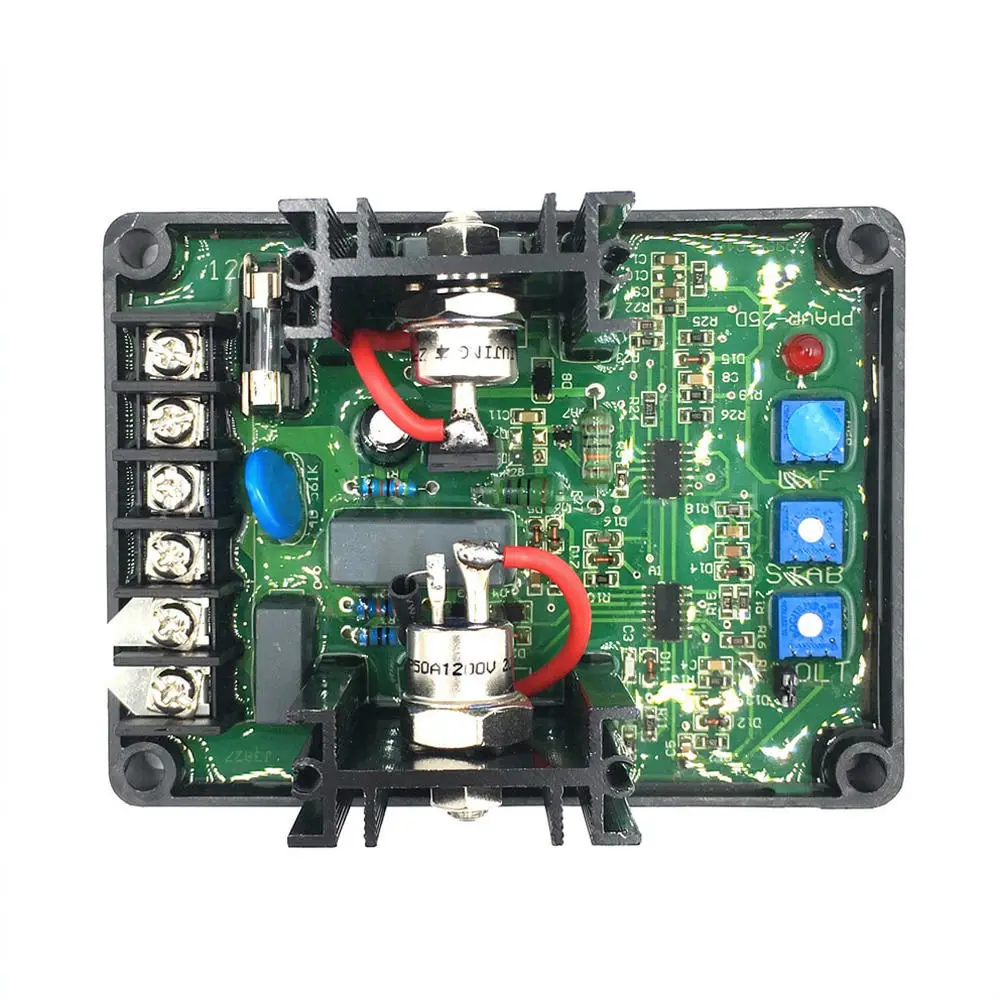 Reliable Automatic Voltage Regulator For GAVR 12B For Brushless Generator Diesel Alternator Power Control Replacement