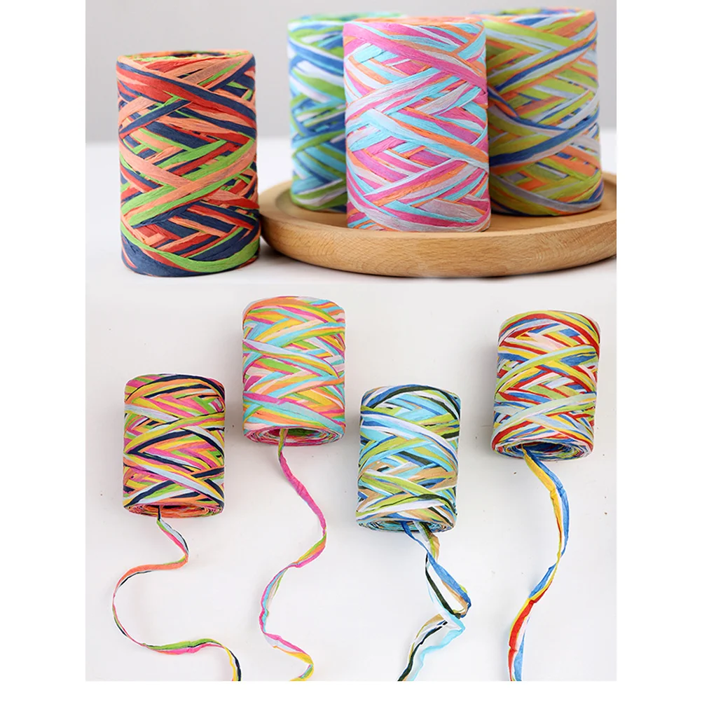 Knitting Rope Braided Packaging Tape Baking Packing Ribbons for Flower Bouquets