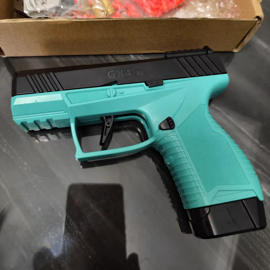 ต่อเนื่องยิง MINI ปืนของเล่น Gx4 SHELL โยนการศึกษาปืน Bullet Launcher BlowBack Airsoft ปืนพกขนาดเล็กเด็กของขวัญ