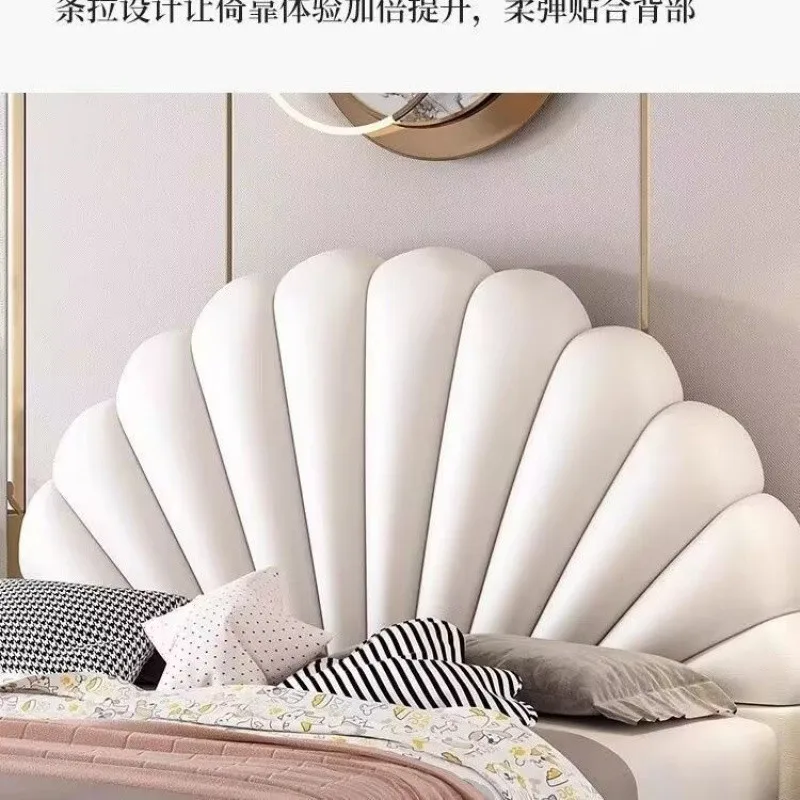 Cloud bedside ultra-thin light luxury cat claw leather technology cloth wear-resistant soft simple integration