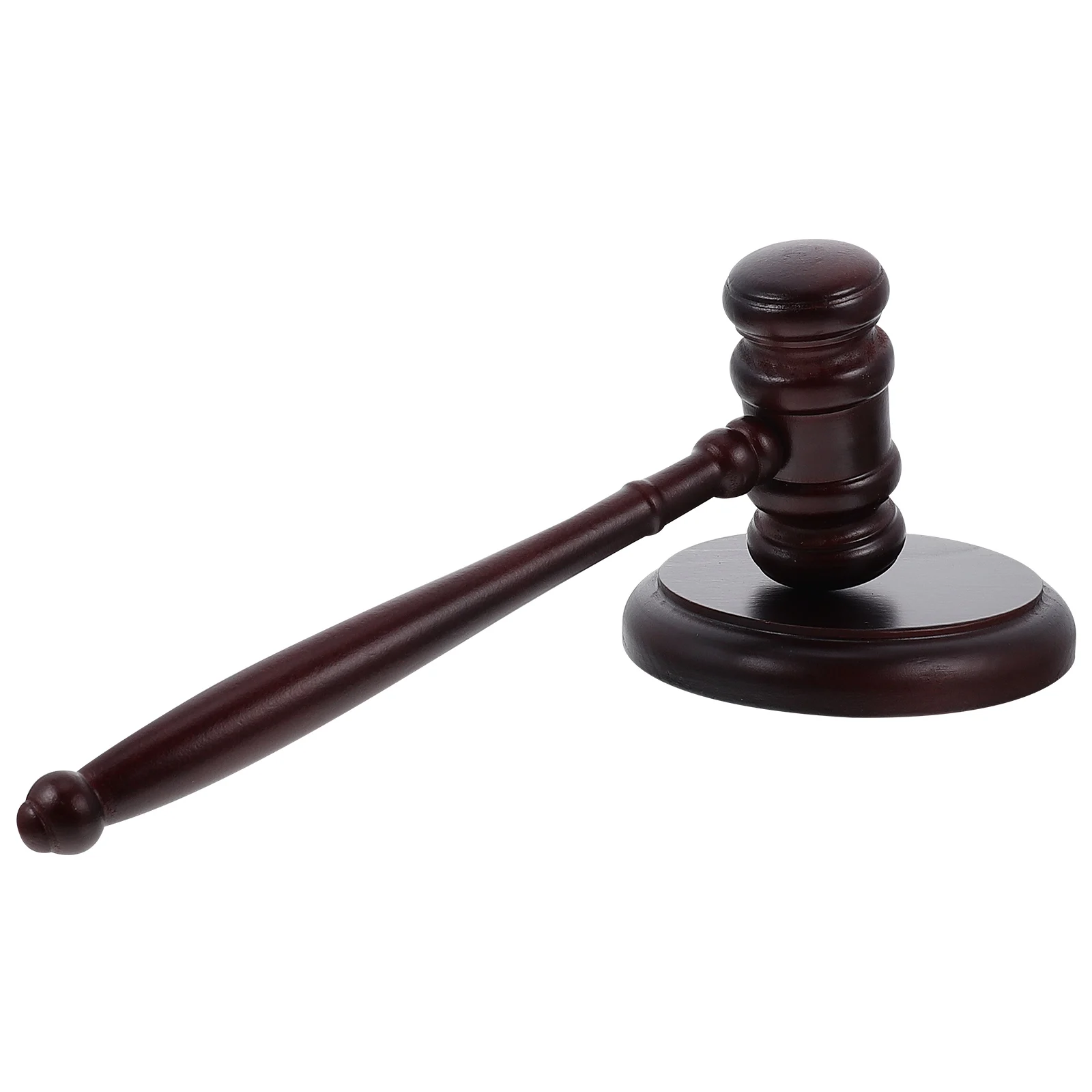 

1 set Judge Hammer Wooden Gavel Auction Wooden Gavel Court Kids Hand Training Gift Smooth Hard Wood Mini Legal Accessories