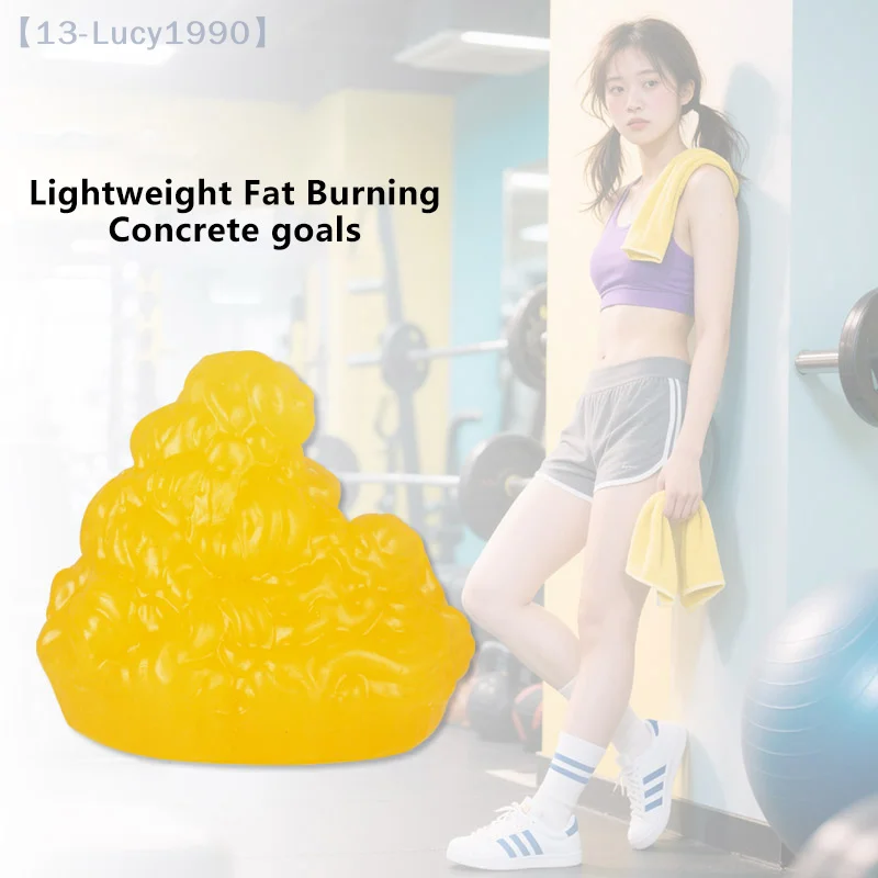 الدهون طبق الاصل نموذج الأنسجة الدهنية جسم الإنسان الدهون نسخة 1lb نموذج توضيحي الأنسجة الدهنية البشرية لدورة العلوم أخصائي التغذية #6