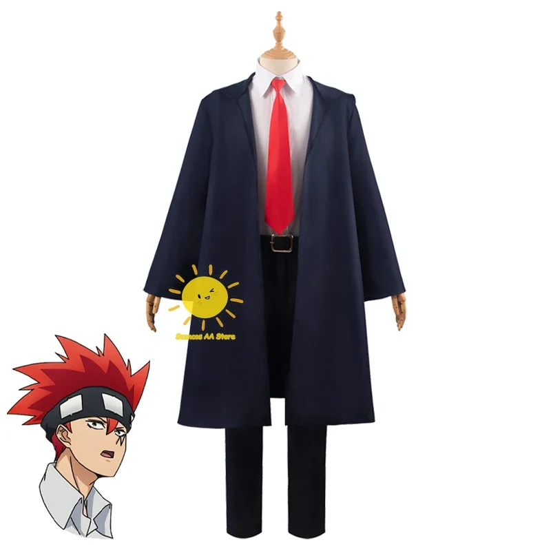 Anime Dart Barrett Cosplay Mashle Magic and Muscles Cosplay Costume Dart Barrett School Uniforms Wig Halloween Costume Adult Men