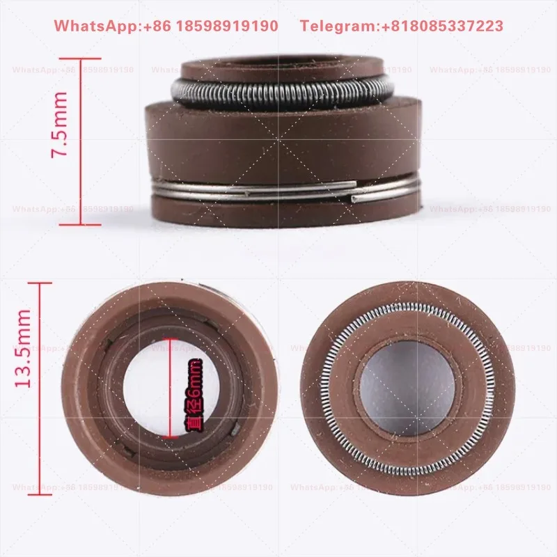 GX270 GX340 GX390 188F 190F 192F Engine Valve Stem Seal Packing Box Generator Lawn Mower Parts