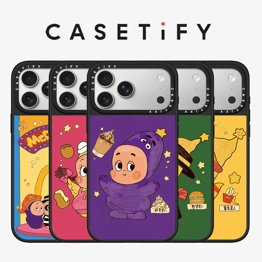 

CASETIFY x Pop Mart Starman McMen Series Phone Case Case for iPhone 17 16 15 13 14 Pro Max Plus Air Magnetic Protect Cover