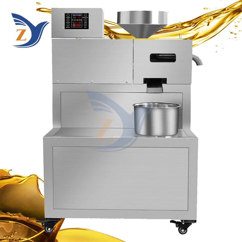 Oil Press Machine P20 Rapeseed Sesame Peanut Equipment Medium Commercial Selling Edible Sunflower Seed Tea Seed Extraction