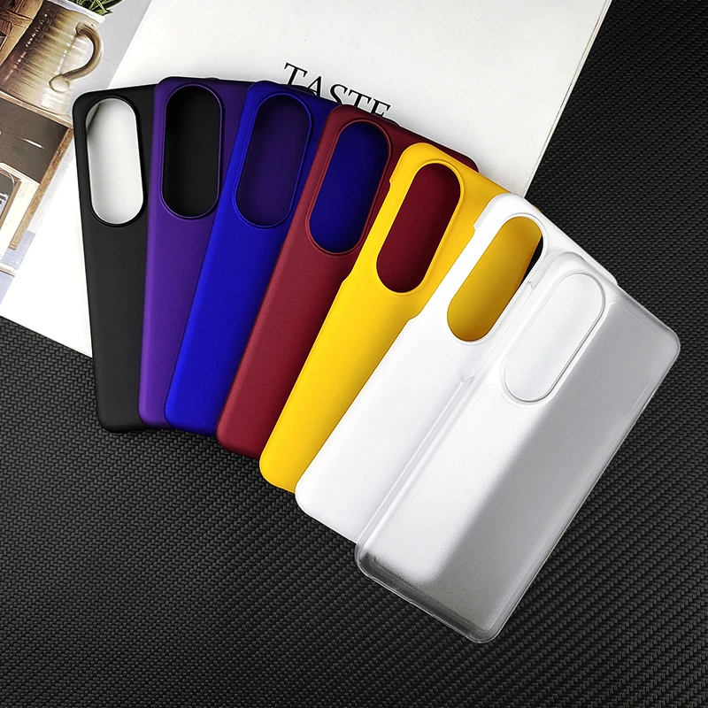 جراب هاتف صلب غير لامع رفيع للغاية بسيط ، غطاء خلفي للكمبيوتر مضاد للبصمة ، OnePlus Ace 3 V ، 3 V ، 5G
