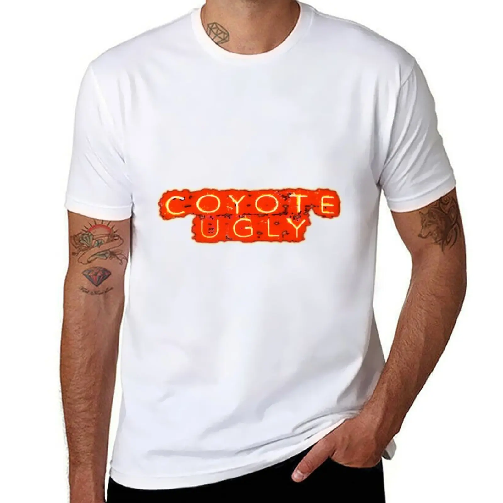 

Coyote ugly movie logo Classic T-Shirt funny t shirts dark humor man t shirts for men casual T-Shirt