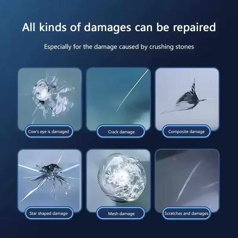 جديد زجاج السيارة الأمامي متصدع أداة إصلاح ترقية زجاج السيارات إصلاح السائل نافذة السيارات خدش الكراك استعادة اكسسوارات السيارات DIY بها بنفسك