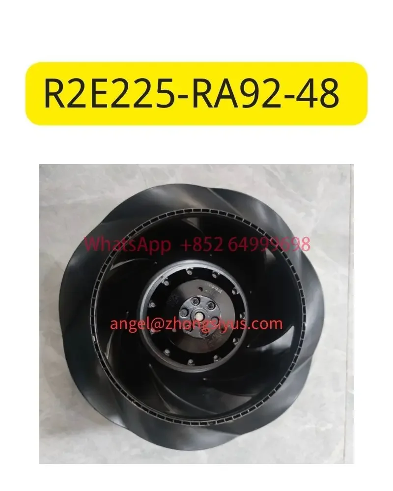 brand new  R2E225-RA92-48 Low noise air purifier backward tilting centrifugal fan