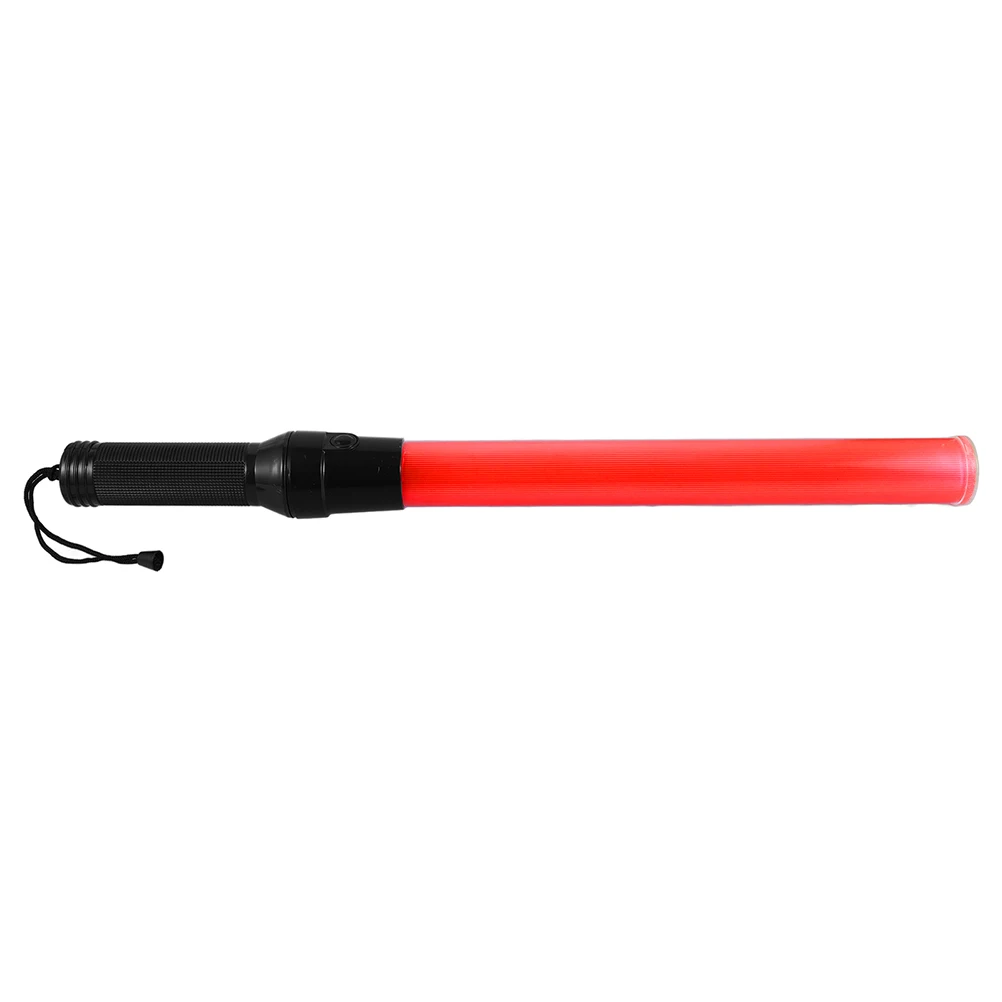 43Cm LED Traffic Wand Flashlight High Visibility Flashing Traffic Control Light for Airport Parking Wand Light
