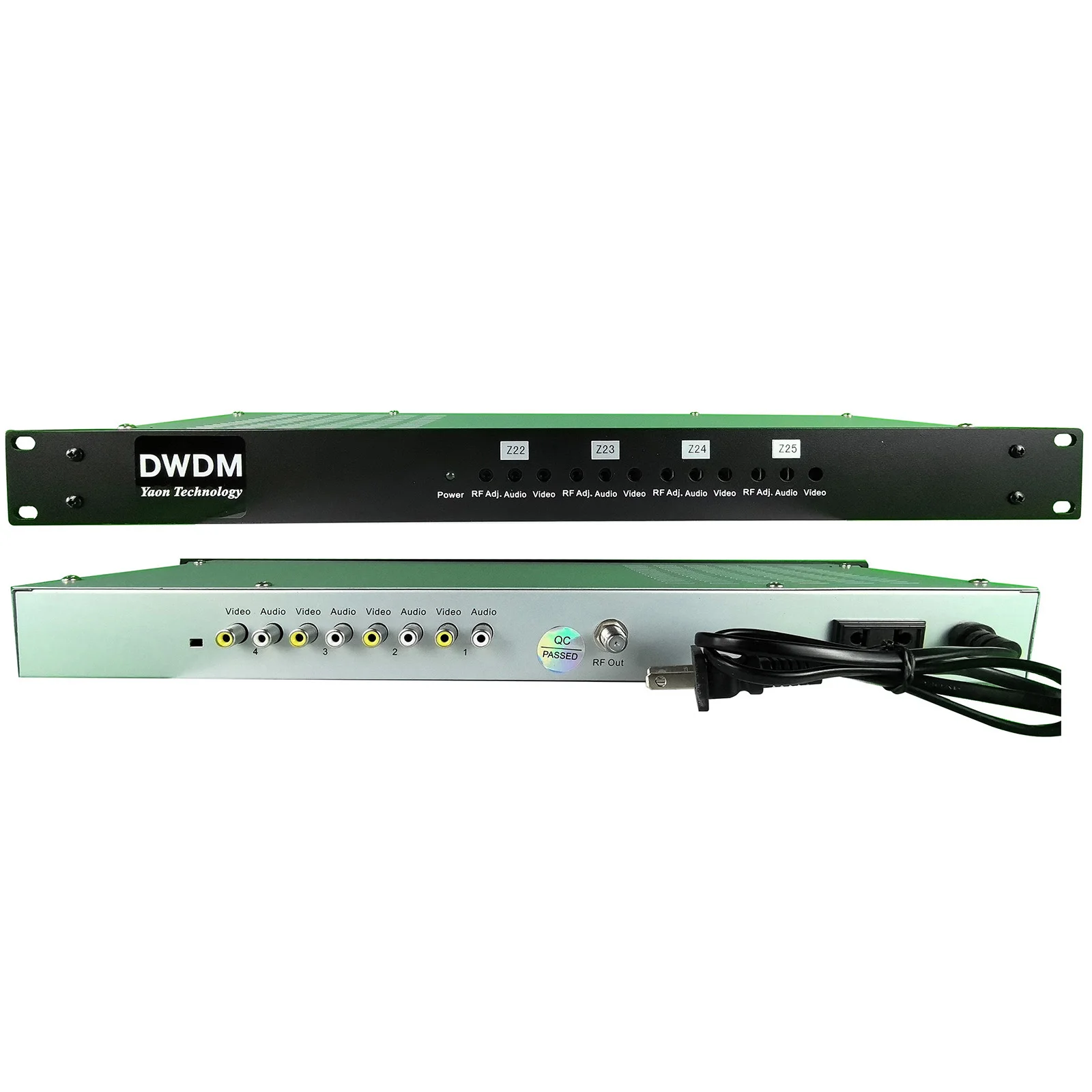 free shipping SK-4860 4 in 1, 4-channel cable TV analog modulator, AV to RF, hotel factory TV front-end equipment