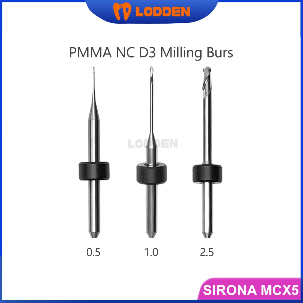 

Стоматологические фрезерные боры для машин Sirona MCX5, шлифовальные фрезерные боры из циркония/PMMA/стеклокерамики CAD CAM