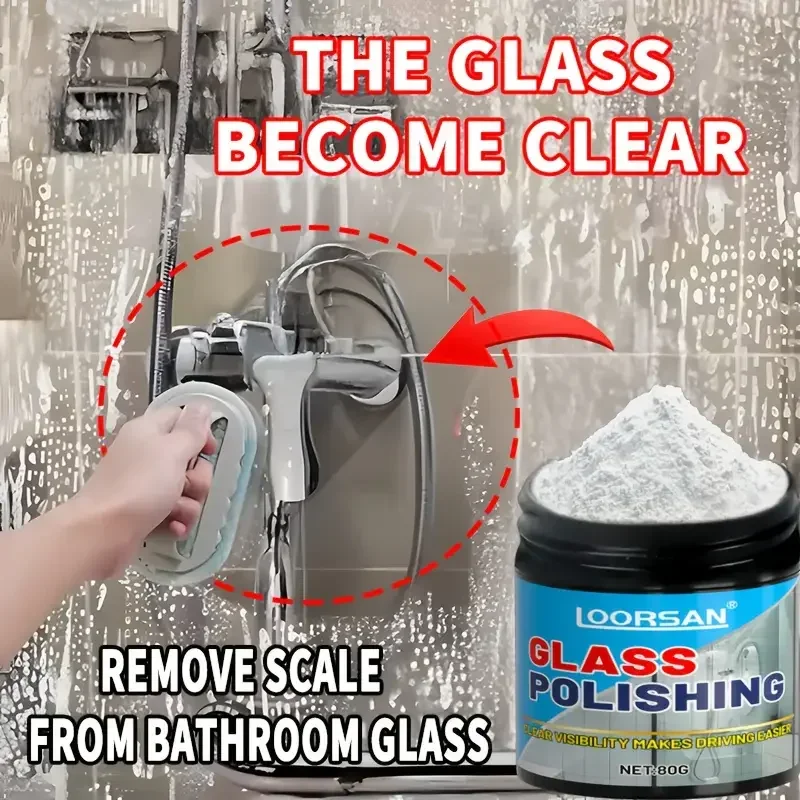 НОВЫЙ порошок для полировки стекла, специально разработан для ремонта царапин, усиления ясчности, идеально подходит для окон автомобиля, бытового стекла.