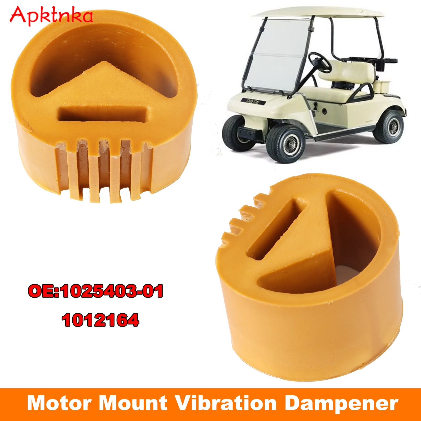 2Pcs Motor Mount and Snubber Bushing For Club Car Gas Golf Cart 1984 1985 1986 1987 1988 1989 1990 1991 1992 1993-2025 1012164