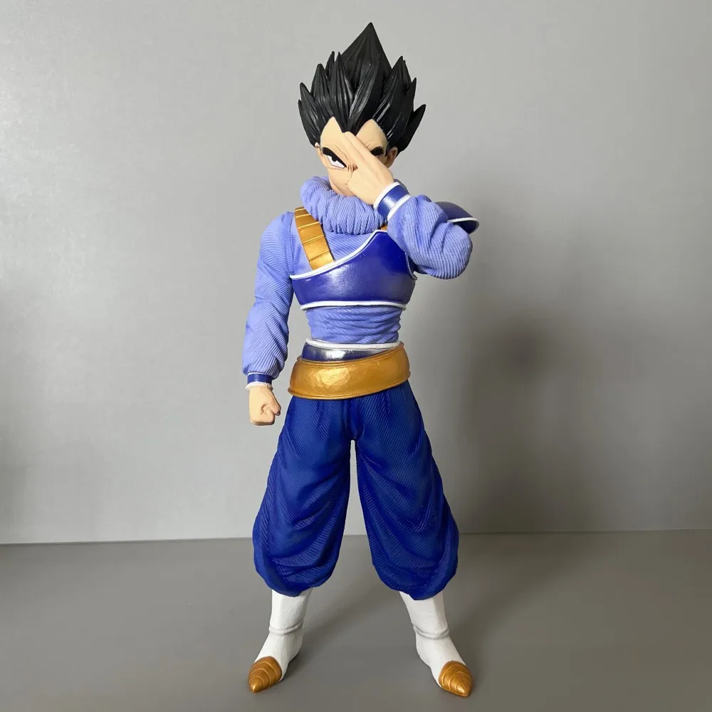 29cm Dragon Ball Figure Vegeta Figure Yadrat Vegeta Black Hair Vegeta Anime Figure Statue Model Desk Decorate Toy Birthday Gifts