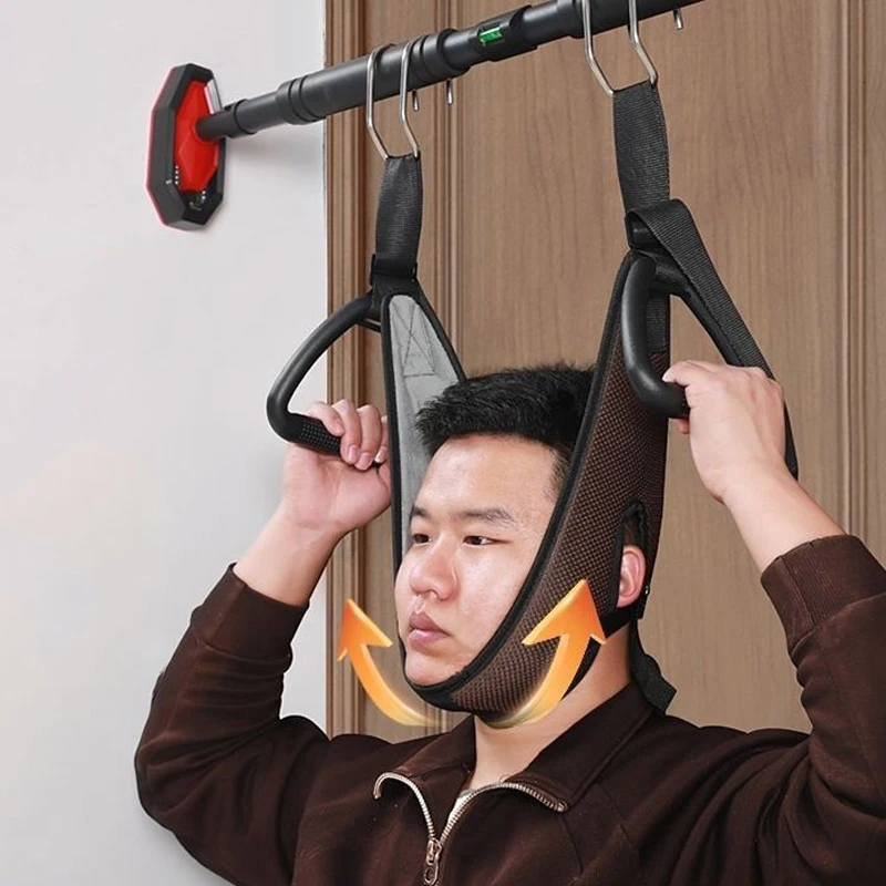 حزام الجر عنق الرحم حزام عنق الرحم شريط أفقي تعليق المنزلية حزام الجر الرقبة تعليق الرقبة تمتد جهاز