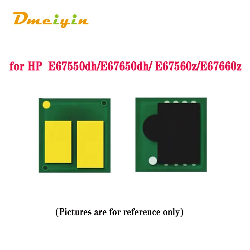 WW Version BKCMY Color Pages W9030MC/W9031MC/W9032MC/W9033MC Toner Cartridge Chip for HP E67550dh/E67650dh/E67560z/E67660z