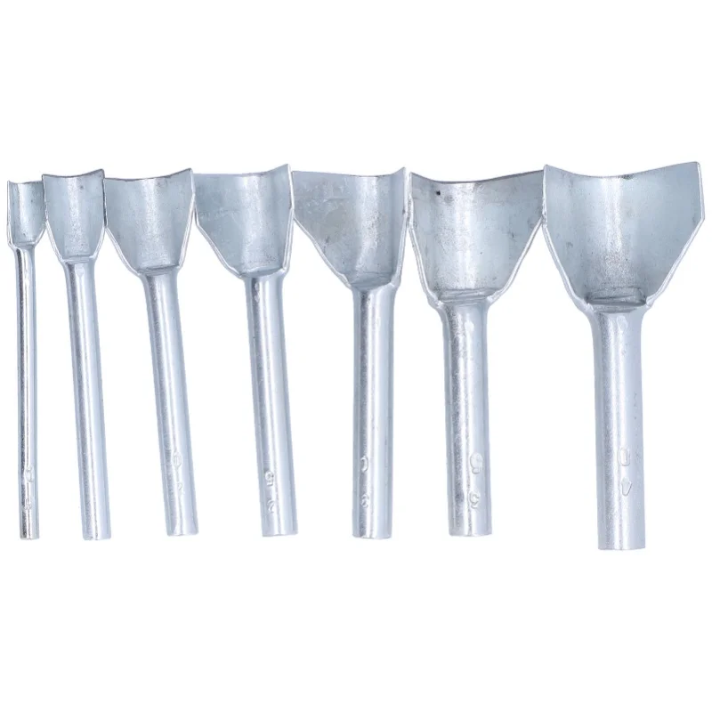 

7Pcs VShaped Cutter Punches Carbon Steel 1040mm Leather Hand Engraving Craft Tools