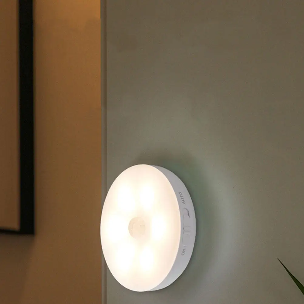 

Комплект из 3-х автоматических светодиодных ночников с датчиком движения для лестниц, шкафов, коридоров, спален, декоративное освещение