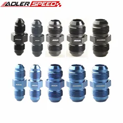 Aluminum Straight AN3 AN4 AN6 AN8 AN10 AN12 AN16 AN20 Male Flare Union Fitting Adapter