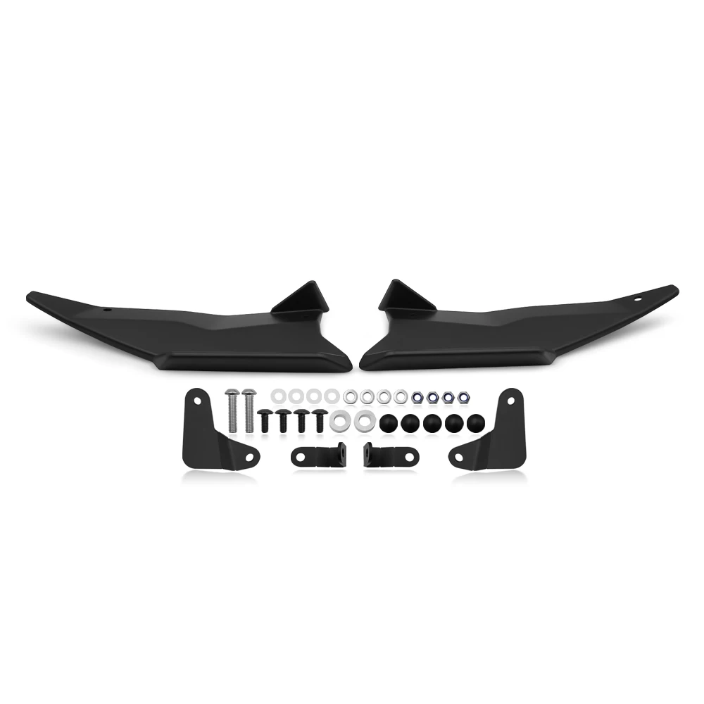 Per KAWASAKI Z900 Z900 SE 2025-2026 Moto ABS Alerons Laterali Spoiler Laterali Nudi Aerodinamico Ala Deflettore Ad Ala Fissa