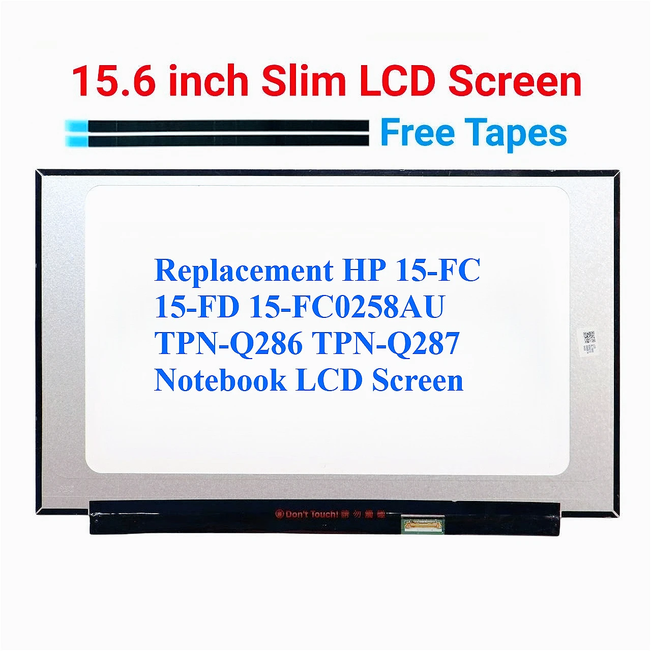 

Сменный ЖК-экран для ноутбука HP 15-FC 15-FD 15-FC0258AU TPN-Q286 TPN-Q287