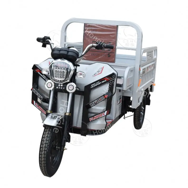 New Design Tricycle Scooter E-Trikes Tricycles 3 Wheel Cargo Motors Electric Motorbike Motorcycle