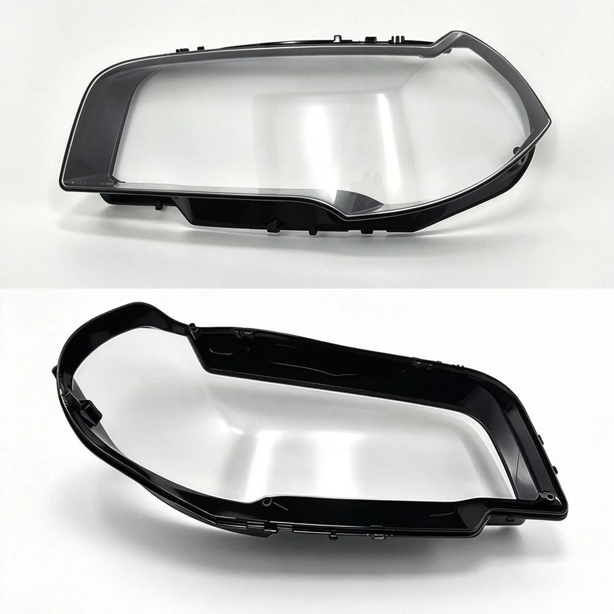 Left and Right Headlamp Outer Lens Clear Lamp Panel Replacement For BMW X3 E83 LCI 2006 2007 2008 2009 Protective Lamp Shield - view 5
