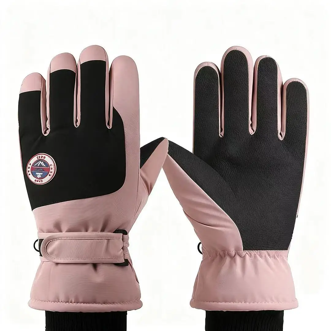 

Зимние теплые перчатки: на флисовой подкладке, толстые, приятные для сенсорного экрана, хлопок, для езды на велосипеде и катания на лыжах.