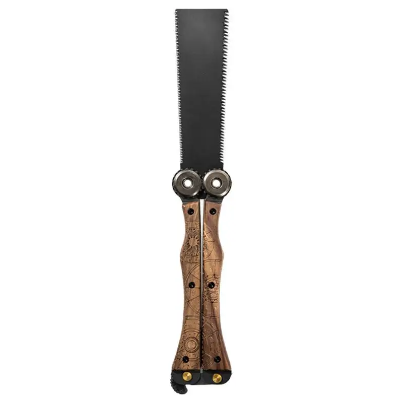 Opvouwbare vlinderzaag Multifunctionele tuinzaag Handheld houtzaag Houtbewerking Flush Cut Trim Saw Outdoor Survival Tool