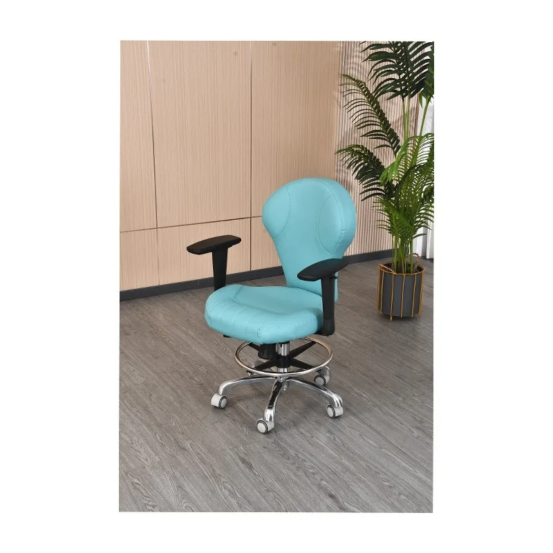 Dental Chair Adjustable Height Professional Oral Doctor Stool with Backrest Multi Functional Beauty Chair