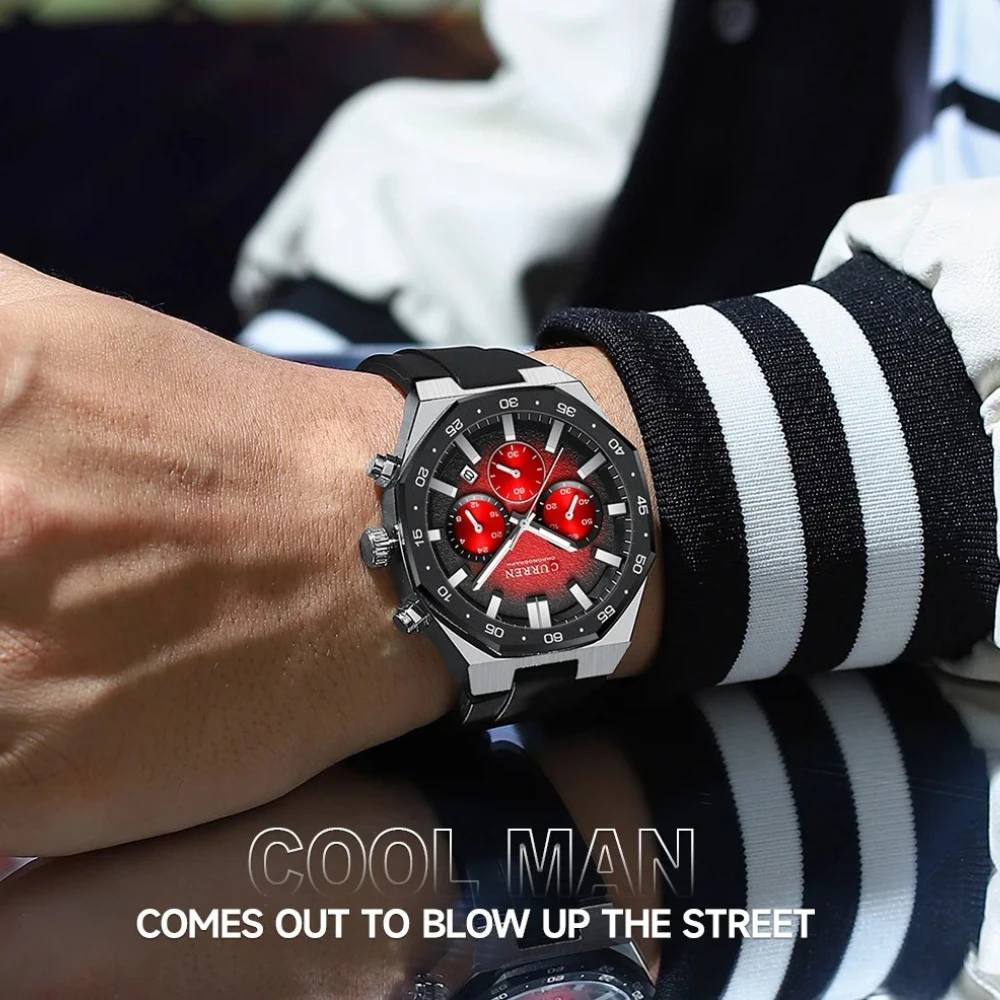 CURREN 8489 New Mens Watches W - Men'S Fashion Magazine ulasan dan harga