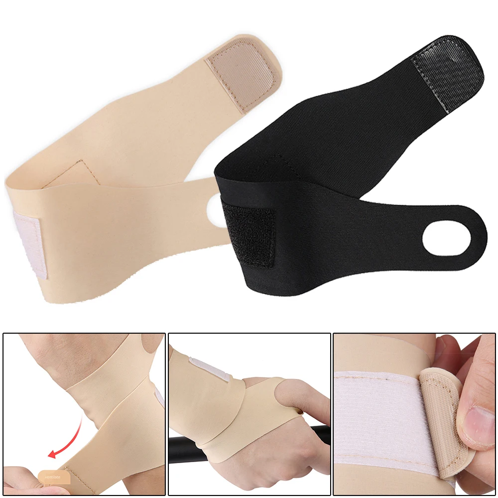 Hand Fixing Support Strap Elastic Wrist Strap For Sports Breathable Skin Friendly Thumb And Wrist Brace Health Care Supplies