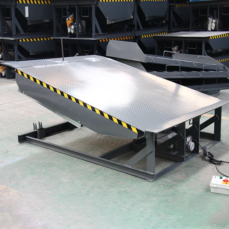 Fixed wharf leveling machine loading and unloading lifting platform ramp hydraulic wharf high manganese steel 1350mm