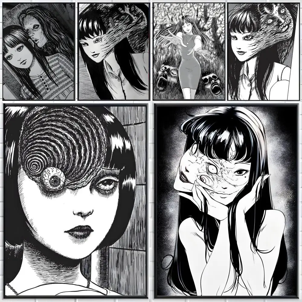 horror manga J-Junji Ito Poster Distinct Home Decor Concepts Chic Indoor Art Pieces