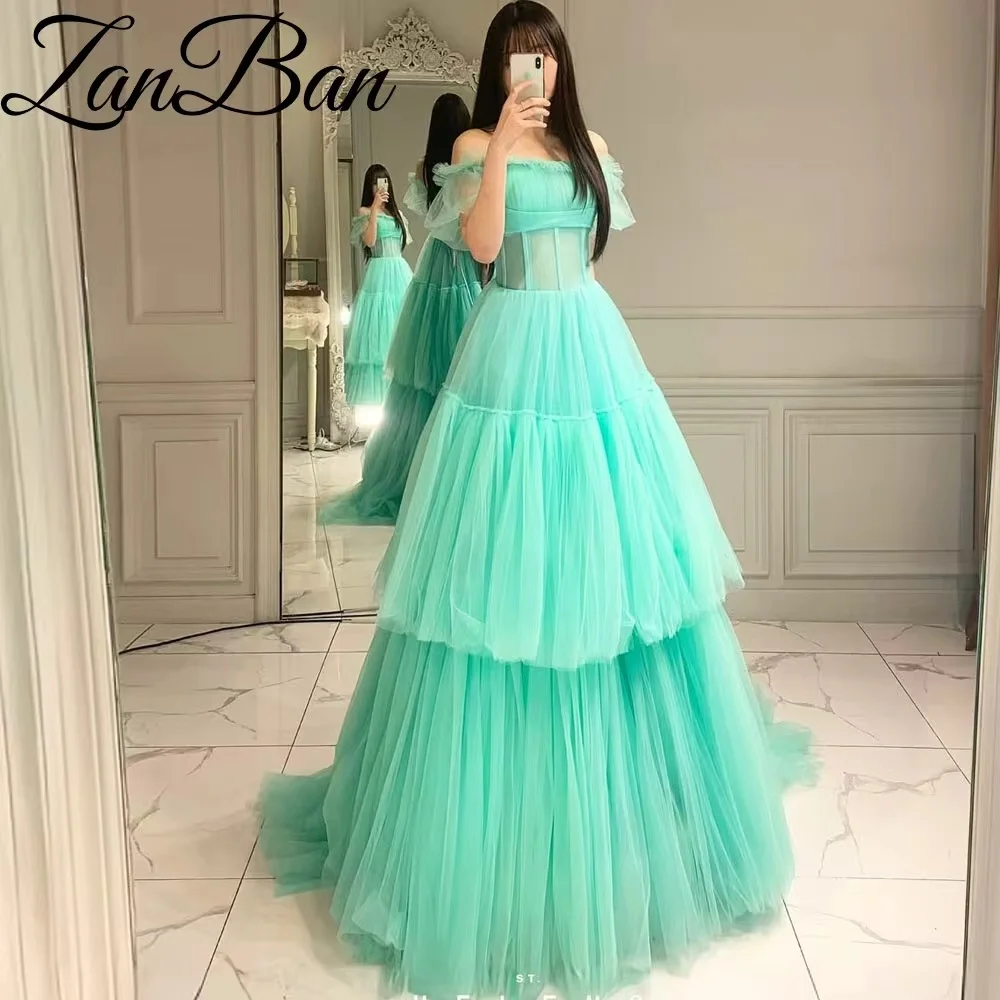 slim fit dress slacks Ela Islamic Evening Dress – ModaZehrada main image 1