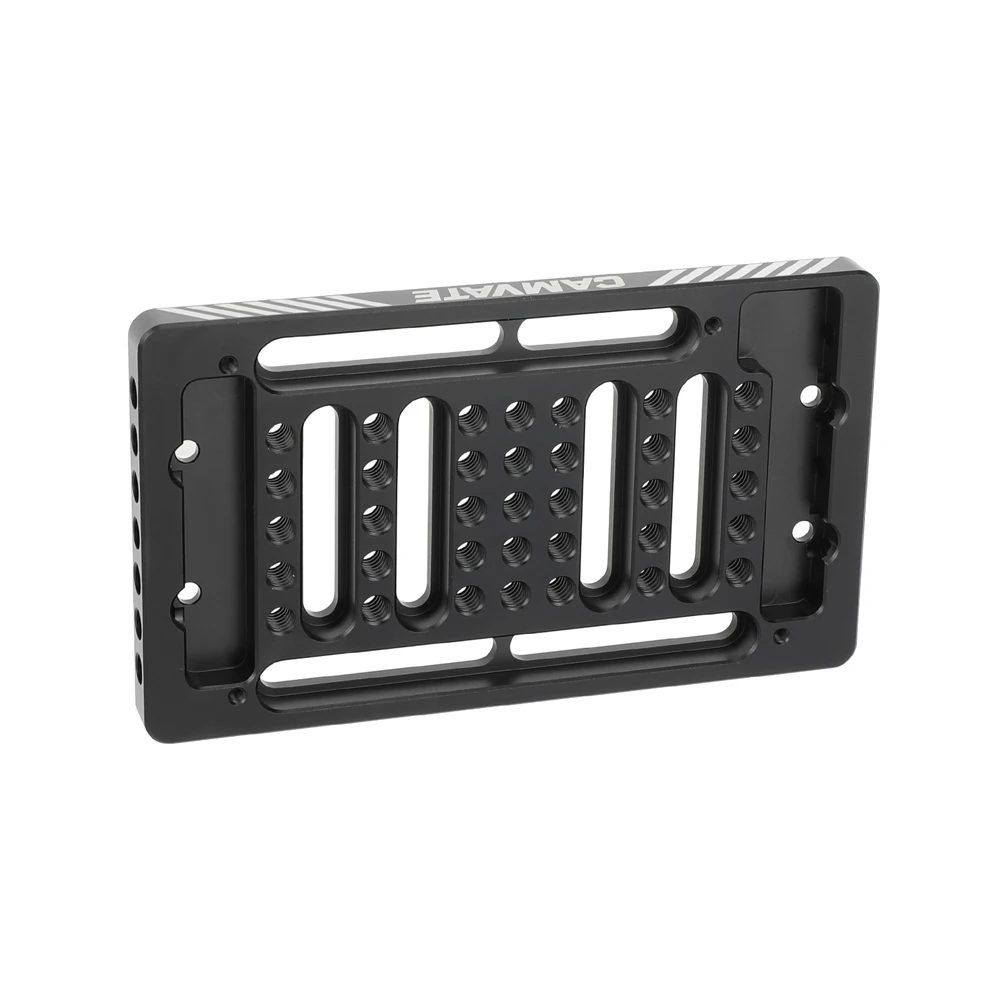 CAMVATE Multipurpose Backboard Cheese Plate for V-Mount Battery Plate With Countersunk Mounting Slots Battery Baeplate