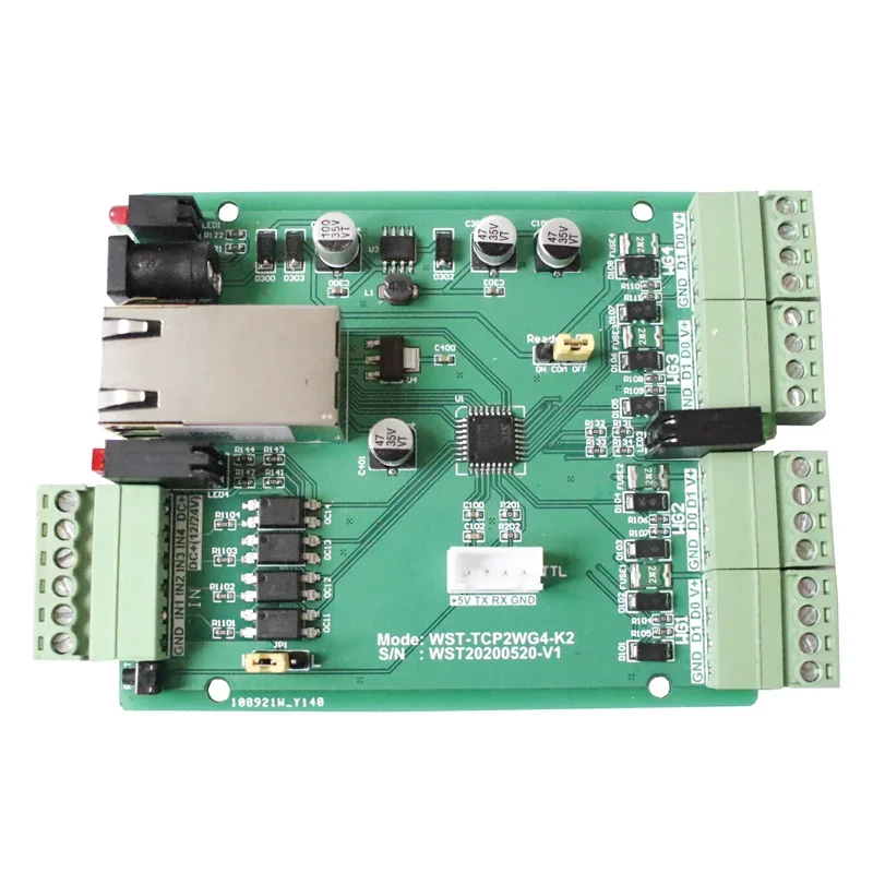 Vierwege-WG/Wiegand/Konverter Wiegand zu TCP-Modul