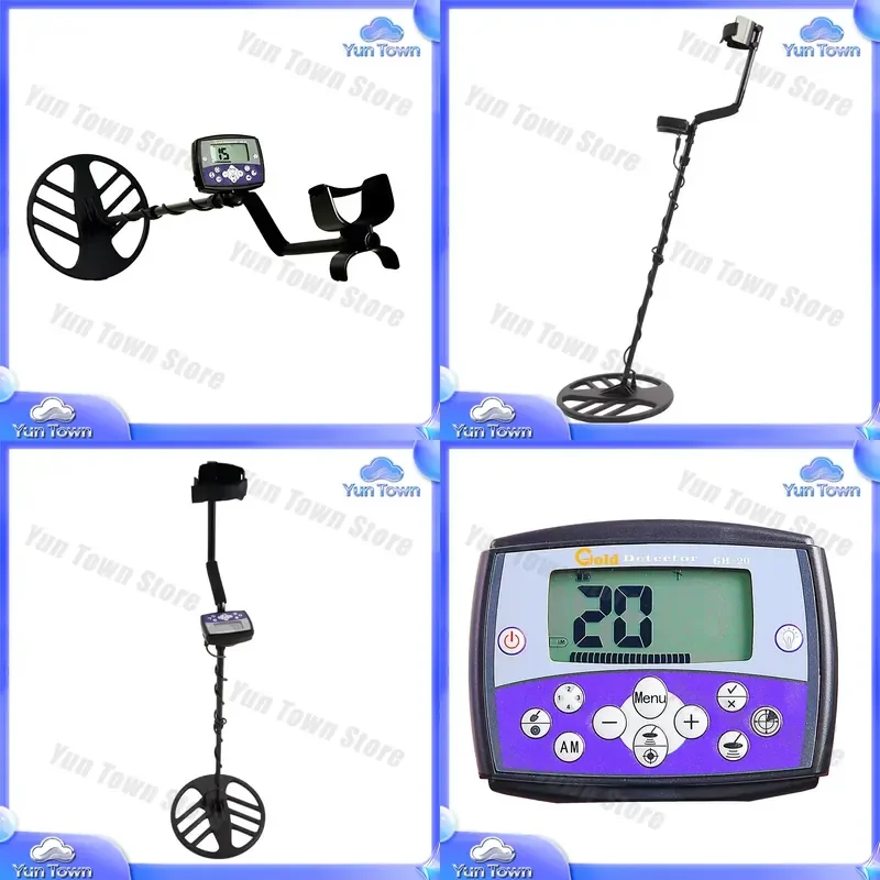 Hot Sell Deep Search Gold Metal Detector for Underground Treasure Hunting with 15 Inch Waterproof Search Coil for All Terrain