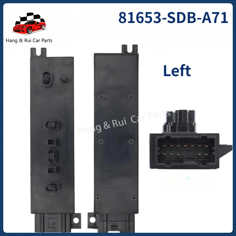 81253-SDB-A71  81653-SDB-A71 Car Power Seat Control Switch For Honda Accord Acura 2003-2017 Seat Adjustment Switch 81253-SDB-A71