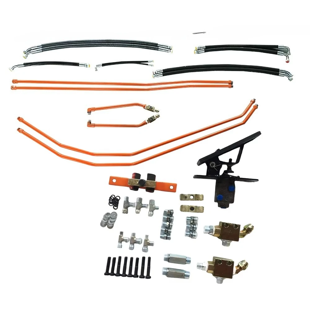 Construction Machinery Parts Excavator Boom Arm Auxiliary Attachment Hammer Breaker Pipes Hydraulic Oil Hose Piping Kit